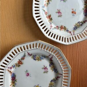 Vintage Schumann Bavarian 6” plates (set of two)